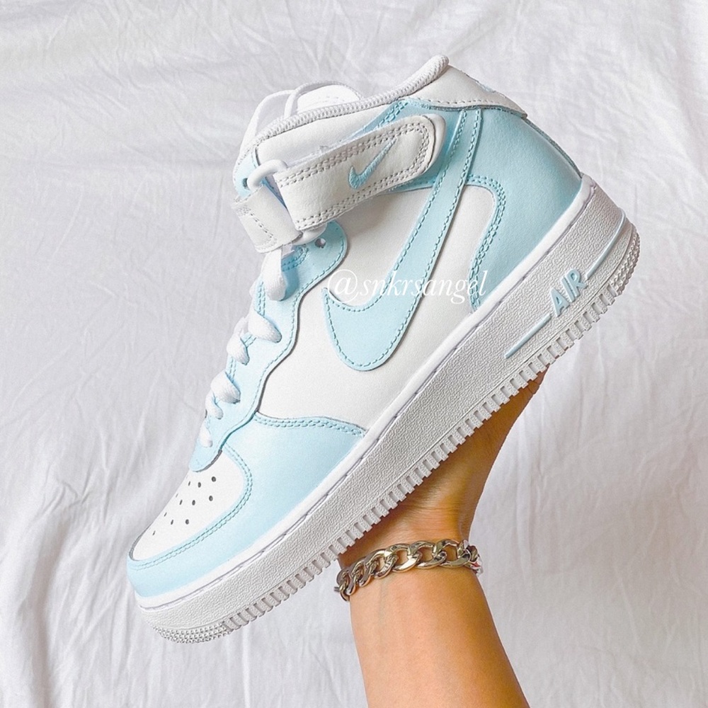 Nike custom air force 1 mid sneakers - Picture 4 of 4